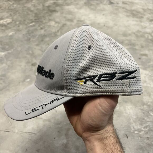 TaylorMade R1 RBZ Lethal Golf Hat Mens Large- XL XLarge Gray fitted - Picture 5 of 7